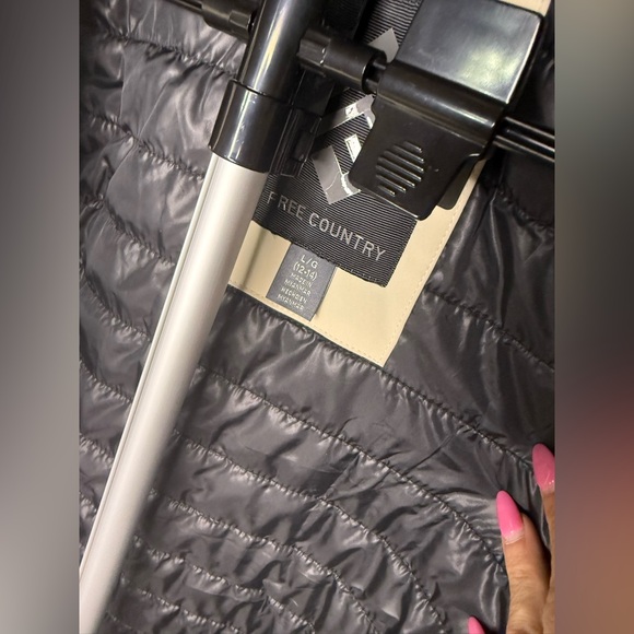 NWT Women's L Free Country Thermoski Softshell Ski Jacket Cream - Picture 3 of 5